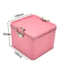Caja Metálica Cuadrada con Cierre a Presión para Guardar Café, Dulces, Té, Caja Metálica con Cierre, Molde Metálico para Pastel de Piña con Pestillo