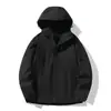 Chaqueta de Montañismo con Capucha a Prueba de Viento e Impermeable Estilo Pareja Sellada Térmicamente Ropa Exterior Deportiva al Aire Libre para Hombre Primavera y Otoño
