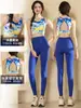 Conjunto de Yoga Delgado de Verano para Mujer Ligero Transpirable Ropa de Pilates