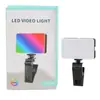 Luz de Relleno para Transmisión en Vivo al Aire Libre Fotografía Selfie Mini Portátil Luz de Atmósfera para Fotos Cuadrada Portátil Led Bolsillo