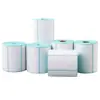Papel térmico de impressão portátil 40*30 20 rolos pequenos sem núcleo adesivo removível à prova de três elementos adesivo de papel sintético térmico