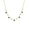 Collar de Acero Inoxidable con Borla de Circonita Popular Europeo y Americano Transfronterizo Chapado en Oro de 18K Lujo Accesible Joyería de Alta Gama Venta al por Mayor