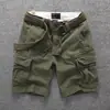 Shorts de Trabajo Verano para Hombre Algodón Multi-Bolsillo Pantalones Holgados Casuales a la Rodilla Shorts a la Rodilla Talla Grande para Hombre Hombre