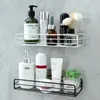 Tripé Bancada de Banheiro Rack de Armazenamento de Cosméticos Prateleira de Banheiro Banheiro Sem Furos Montado na Parede