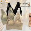 Top Tubinho Sexy Rendado Floral Vazado Respirável Costas Nuas para Mulheres com Suporte Push-Up e Bojos Fixos