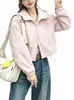 Chaqueta corta y ligera para mujer, para figuras petite, nuevo estilo popular de moda primavera/otoño 2026, abrigo elegante para mujer