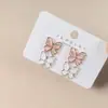 Nuevos Pendientes Magnéticos de Mariposa Super Hada con un Diseño Lindo y Juguetón de Mariposa, Pendientes sin Perforación para Mujer con un Lazo