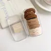 Simples gomas y diademas para el cabello estilo coreano para niñas, cuerdas para el cabello de alta elasticidad y duraderas, nuevos accesorios para el cabello 2025
