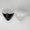 Em estoque, entrega rápida, máscara facial meia-cara, formato de rosto perfeito, cosplay, fantasia cyberpunk de Halloween, máscara facial biônica