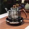 Bule de Vidro Resistente a Altas Temperaturas, Novo Modelo de Bule para Preparo de Chá, Chaleira de Fogão de Panela Única, Conjunto de Chá de Fogão Elétrico de Cerâmica de Grande Capacidade