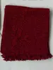 2026 Bufanda Roja Cielo Estrellado Calentador de Cuello Tejido Grueso para Mujer, Bufanda de Cachemir Cálida de Invierno de Gama Alta Compra Directa Oficial