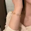 Pulsera Flor de la Suerte de Circonita Super Brillante Diseño Clásico Versátil para el Trabajo Joyería para Manos de Lujo Ligero y de Alta Gama Venta al por Mayor para Mujeres