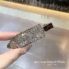 Clip para el Cabello Brillante con Pedrería de Nuevo Estilo 2026 para Mujer, Pinza para Flequillo, Accesorio de Lujo de Alta Gama para el Cabello