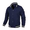 Jaqueta Transfronteiriça Primavera e Outono Nova Masculina Europeia e Americana Comércio Exterior Jaqueta Esportiva Casual Tendência bomber Aviador Basebol Terno