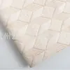 Tejido Jacquard Capa de Aire Hilo de Algodón Material Patrón Geométrico Tela para Colchón Simmons Personalizado Según Necesidades Muestras Gratis