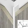 Tira de acabado para panel de pared de 18 mm, chapa de madera, tira de acabado de aleación de aluminio, tira de acabado metálica, línea de acabado de línea I de 18 mm