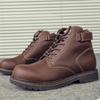 Liquidación de Fábrica Zapatos de Exterior Zapatos Deportivos Zapatos Casuales para Hombre Botas Tácticas Antideslizantes Resistentes al Desgaste Zapatos de Caña Media de Una Sola Capa Zapatos Versátiles para el Trabajo