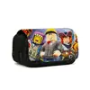Estuche para lápices Roblox con tapa abatible Estudiante Caja de papelería de gran capacidad Estuche para lápices de poliéster estampado Estuche para lápices de gran capacidad