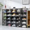 Caja de Zapatos de Plástico Engrosada, Suministro Listo de Fábrica, Artefacto de Almacenamiento para el Hogar de Mascotas, Plegable abatible Dormitorio Succión Magnética