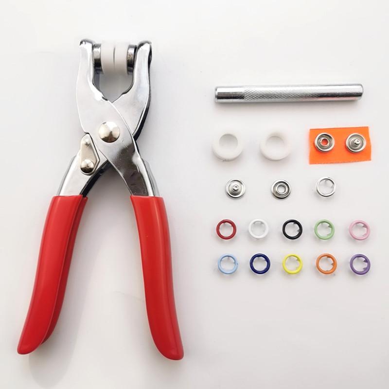 10色空心五爪扣100套装