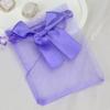 Bolsa de malla en stock, bolsa de regalo al por mayor, bolsa de almacenamiento de organza, bolsa de regalo translúcida, bolsa de hilo con lazo dulce