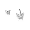 Joyería para piercing con incrustación de circonita, barra de acero inoxidable, accesorios de cobre, base de rosca externa giratoria, adorno para ombligo