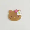 Super Fada Doce Frangipani Cabeça de Gato Kt Acessórios DIY Adorno de Cabeça Grampo de Cabelo Capa de Celular Patch Decoração Buraco Sapato Combinando