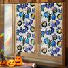 Película para Ventana Prismática de Halloween Transfronteriza con Patrón de Doble Cara Electrostática Removible Decoración para el Hogar Pegatina para Cristal de Ventana de Privacidad