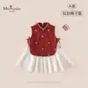 Vestido Nuevo Estilo Verano Xiafan para Bebés y Niñas Pequeñas, Clase A, Vestido sin Mangas Tipo Camiseta Estilo Chino, Vestido Nuevo Estilo Chino