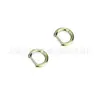 Aretes de Titanio F136 Aleación G23 de Aguja Recta Forma de D Tachuelas para Lóbulo de la Oreja Anillo Liso para Nariz Labio Puños para Oreja Piercing Geométricos