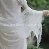 Chal de encaje de perlas para Cheongsam Nuevo Cárdigan con borlas Verano Retro Decoración Elegante Estilo Chino Ropa de Exterior para Dama