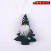 Feltro de Natal boneca pequena chapéu do Papai Noel enfeites enfeites atmosfera decorações presente embalagem de presente