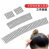 Pinza Invisible para el Cabello para Mujer, Estilo de Gama Alta, Herramienta para Fijar el Cabello en la Parte Trasera de la Cabeza, Herramienta Mágica para Ordenar el Cabello, Creador de Moños, Diadema, Pasador, Accesorio para el Cabello