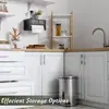 Caja de Madera para Almacenamiento de Bolsas de Basura Caja de Almacenamiento de Bolsas de Plástico para Cocina Doméstica Caja de Pañuelos de Madera Removible para Escritorio del Hogar Se Puede Personalizar