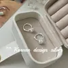 Pendientes de Estilo Coreano Populares Estilo Ins Sentido del Diseño Pendientes de Plata de Ley S925 Pendientes Exquisitos de Fuegos Artificiales Temperamento Versátil Sensación de Alta Gama