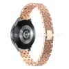 Para Galaxy Watch 4/5 Correa de Diamantes de Cinco Perlas 20mm Correa de Diamantes Gipsophila Correa watch4