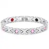 Pulsera esférica hexagonal transfronteriza con un toque de alta gama, pulsera ancha desmontable cuatro en uno para hombre, accesorio de mano de comercio exterior europeo y americano