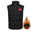 Chaleco de equipo chino otoño e invierno chaleco de entrenamiento deportivo engrosado cálido chaleco plumífero algodón acolchado chaqueta chaleco estampado