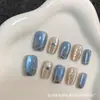 Armadura Pura para Llevar en la Mano Mostrada Blanca Estilo Corto Retro Estrella y Luna Mito Armadura Desmontable Ojo de Gato Espejo Mágico Destello