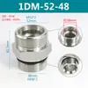 Adaptador hidráulico acero 45# Yonghua cono de 24 grados férula sello ED fitting para manguera 1CB 1CM 1DB 1DM