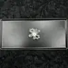 2025 Zapatos de Cristal Populares en Internet Estilo Coreano Hebilla de Zapato Cadena de Cuentas Florales Zapatos con Flores Hebilla de Zapato de Industria Pesada Hermosa Zapatos de Gelatina