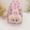 Bolsa Nueva para Niños Otoño 2024 Muñeco de Peluche de Dibujos Animados Tela Oxford Bolsa de Pecho Cruzada al Hombro Bolsa Casual para Bebé
