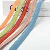 Cinta Antideslizante de Resina de 480 Colores 1 cm Correas de Pecho de Traje de Baño Coloridas Juego de Mangas Ropa Deportiva Elástica Alta Elasticidad Ropa Interior