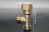 União de Cobre Espessada para Tubos de Água, União para Aquecedor de Água, União com Rosca Interna e Externa, União de Três Vias, Cotovelo Flexível