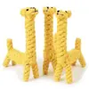 Brinquedo de Corda de Algodão Resistente a Mastigação para Cachorros, Brinquedos para Cães de Porte Pequeno e Médio, Brinquedo de Nó de Corda, Conjunto de Frisbee Suprimentos para Animais de Estimação