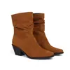 Novas Botas Martin de Cano Curto Botas de Salto Grosso Botas Femininas Europeias e Americanas para Outono e Inverno Botas de Cavaleiro 40-43 tamanho grande desejo Botas de Comércio Exterior