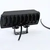 Foco de motocicleta de tres lados y tres perlas, luz de coche luminosa, faro, luz LED para coche, luz de coche eléctrico modificada externa
