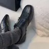 Mocassins planos super macios de couro bovino confortáveis para mulheres, couro texturizado vintage com fivela, bico quadrado sapatos de solado único, couro genuíno versátil sapatos pequenos de couro