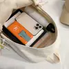 Mochila Escolar Grande Capacidade Estilo Coreano, Mochila Bordada com Laço para Alunos do Ensino Fundamental II e Médio, Mochila Leve de Viagem para Mulheres