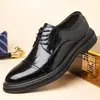 Zapatos formales de cuero de alta calidad estilo primavera y otoño, cómodos y transpirables, versátiles para negocios y trabajo, zapatos casuales de cuero, duraderos y modernos